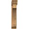 Ekena Millwork Imperial Traditional Rough Sawn Bracket w/ Offset Brace, Western Red Cedar, 8"W x 36"D x 44"H BKT0806X36X44IMP01RWR - alternate 2